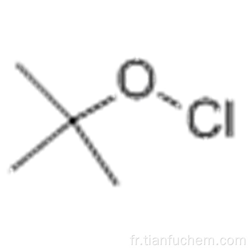 Hypochlorite de tert-butyle CAS 507-40-4